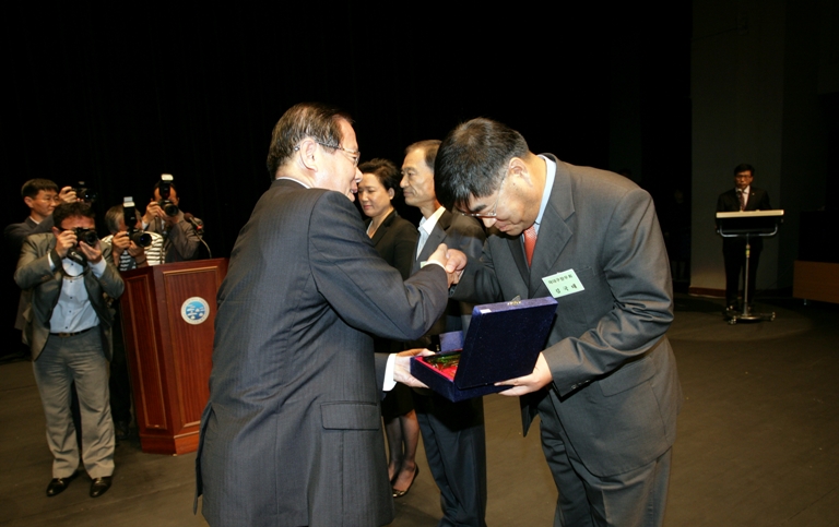 수상장면